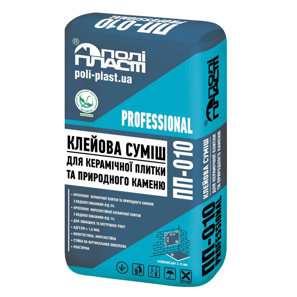 Плитка Клейова суміш ПП-010 ( 25 кг)