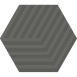 Плитка Керамогранит Argenta Ceramica GALLERY CUBE DARK HEX