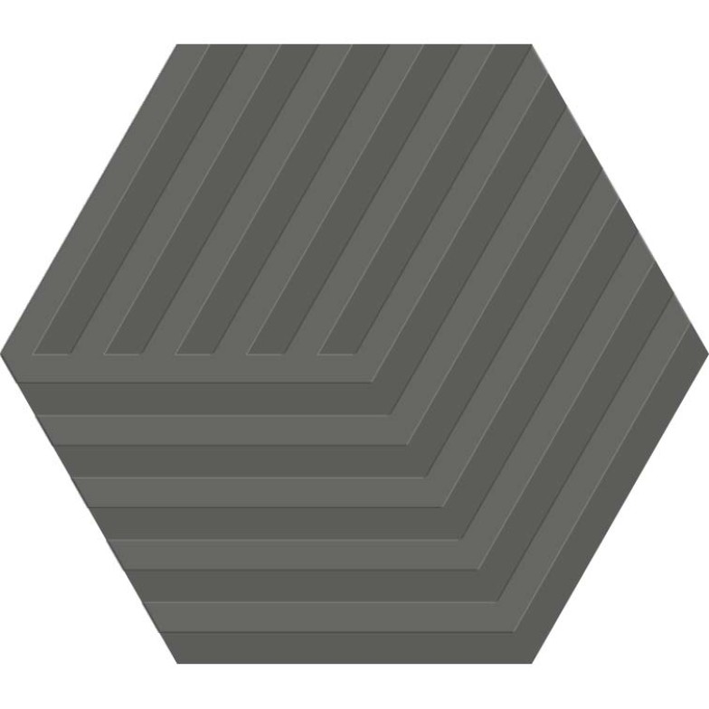 Плитка Керамогранит Argenta Ceramica GALLERY CUBE DARK HEX