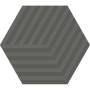 Плитка Керамогранит Argenta Ceramica GALLERY CUBE DARK HEX