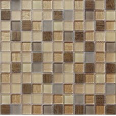 Плитка МОЗАЇКА MOZAICO DE LUX S-MOS HS4162-011A-4 LIGHT WOOD