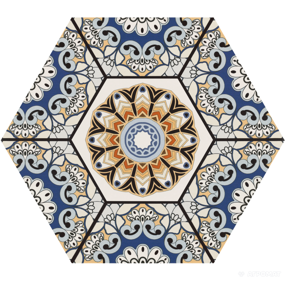 Плитка Керамогранит Realonda Sevres AZUL Плитка Керамогранит Realonda Sevres AZUL