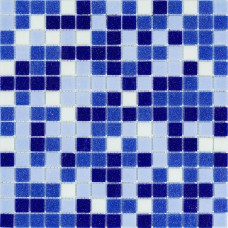 Плитка Мозаїка Stella di Mare R-MOS MIX B11243736 синій 20x20