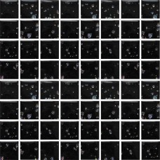 Плитка Мозаїка Mozaico de LUX T-MOS BG702-B (BG02) (L)SPARCLE BLACK 30х30 см, 1кв.м.