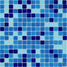 Плитка Мозаїка Stella di Mare R-MOS B3132333537 мікс блакитний 5 20x20
