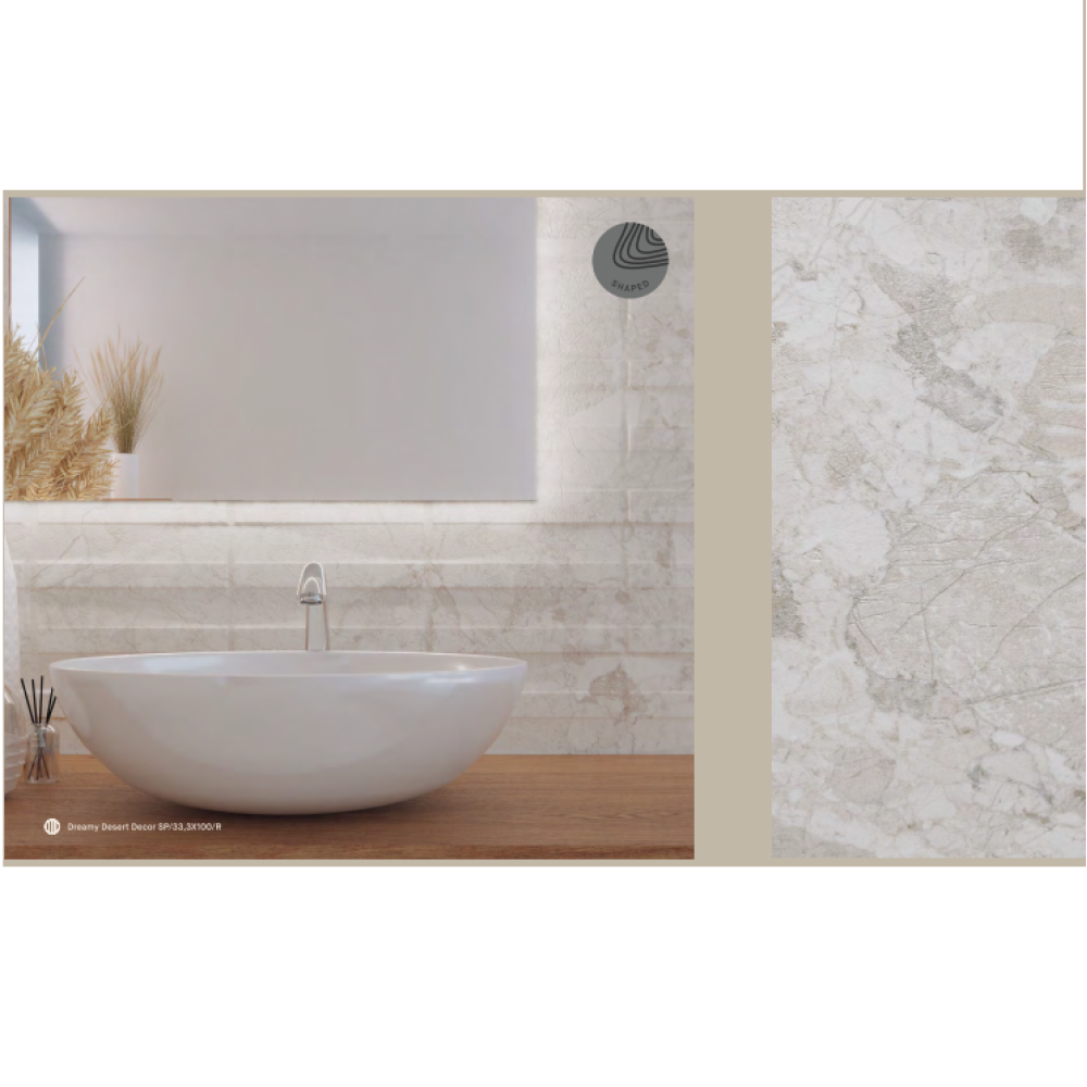 Плитка PERONDA DREAMY DESERT DECOR SP/33,3X100/R Плитка PERONDA DREAMY DESERT DECOR SP/33,3X100/R