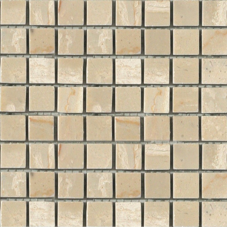 Плитка Мозаїка Mozaico de Lux Stone C-MOS TRAVERTINE LUANA POL 29,8х29,8 см, 1кв.м.