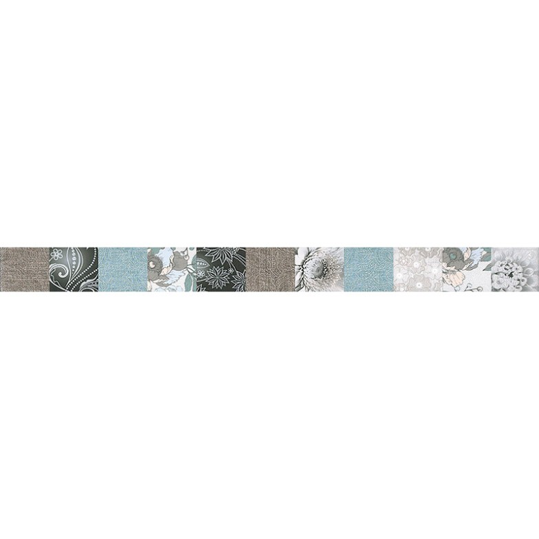 Плитка Бордюр Lurex 021 InterCerama    52x600    (221713)