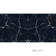 Плитка Керамограніт Allore Group Ashford Black F P R Full Lappato 60*120 см чорний 