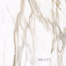 Плитка Керамограніт Allore Group Calacatta Gold F P Rec Full Lappato 1 60*60 см білий