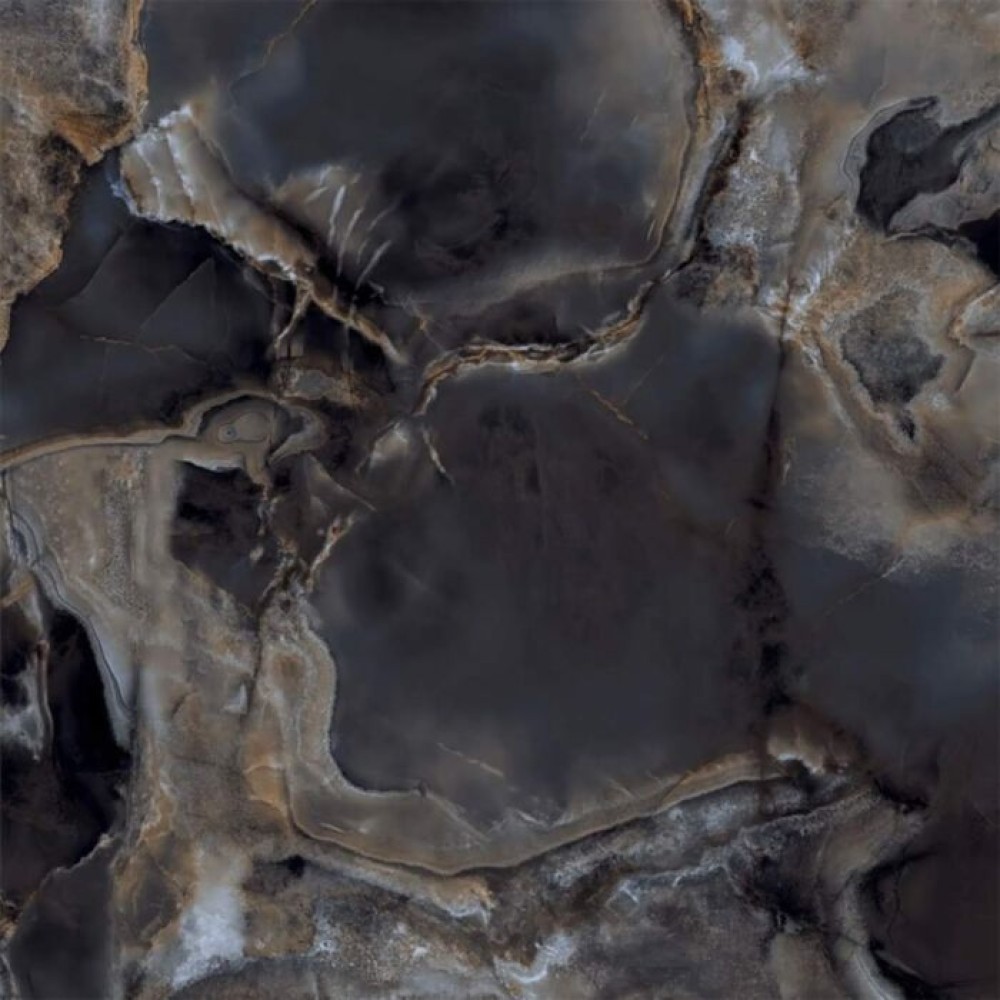 Керамограніт TEO Ceramics Itaka Black F P Full Lappato Rec 60*60 см чорний