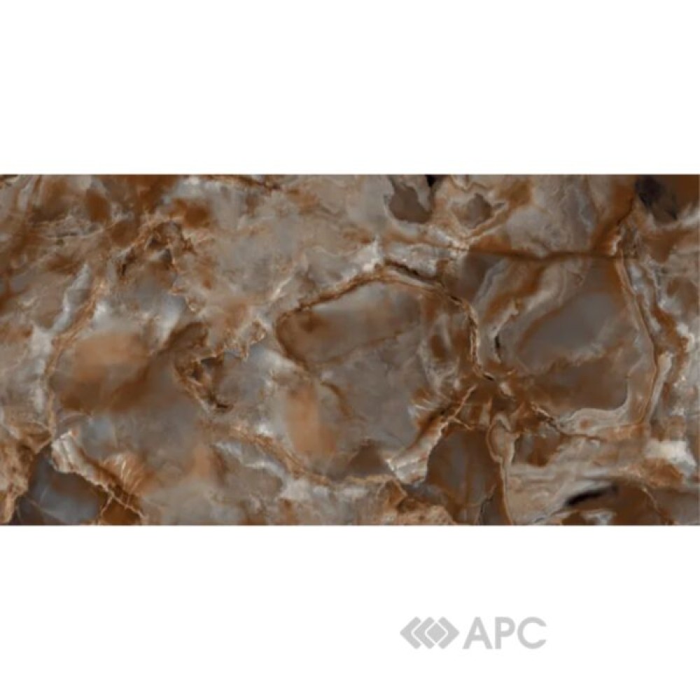 Керамограніт TEO Ceramics Itaka Cherry Full Lappato F P Rec 60*120 см коричневий