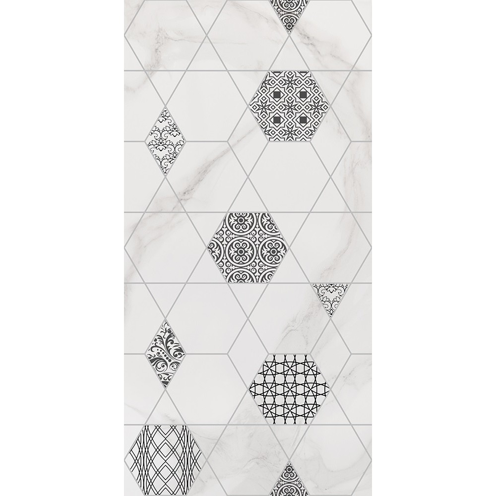 Плитка Сalacatta Geometry GR