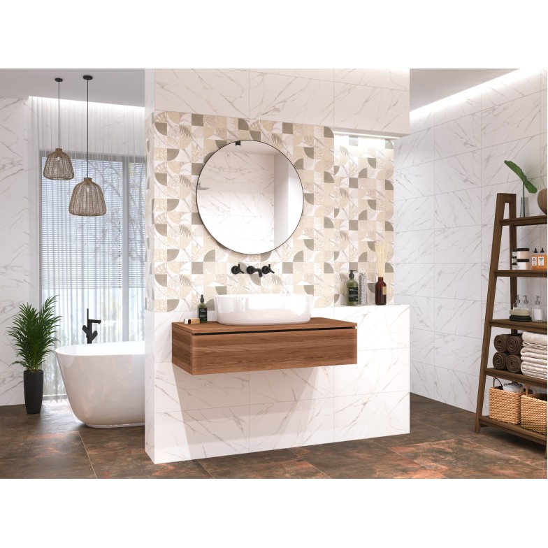 Плитка Alma City beach білий 300x600