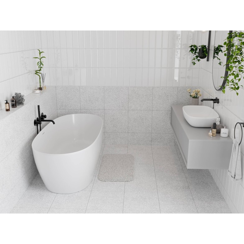 Плитка Easy Mix terazzo світло-сірий 400х400х7