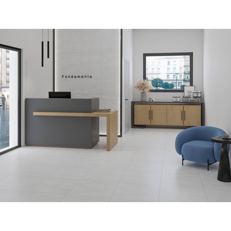 Плитка Fondamenta сірий 600x600x8