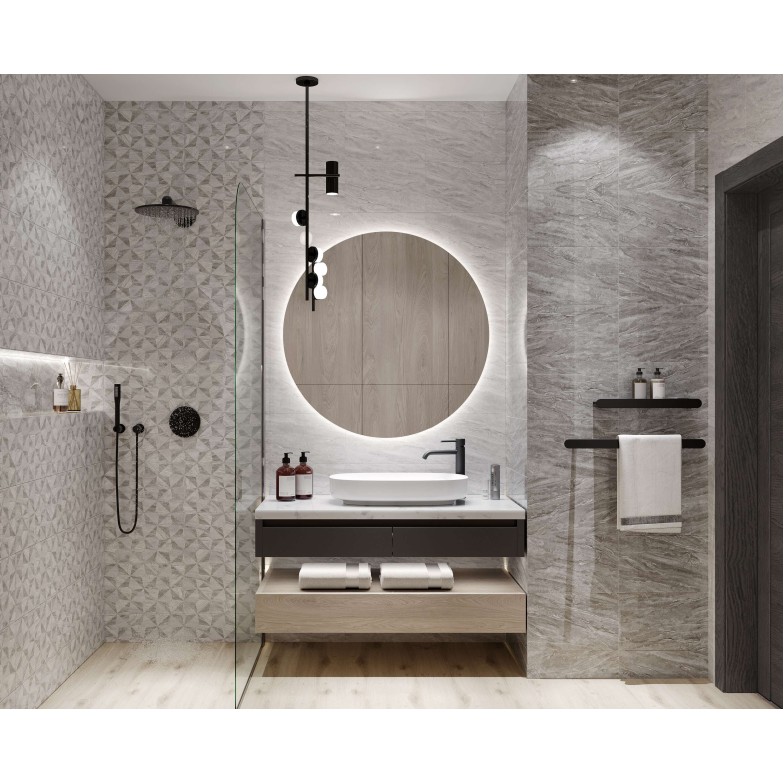 Плитка Montebelli сірий 250x400