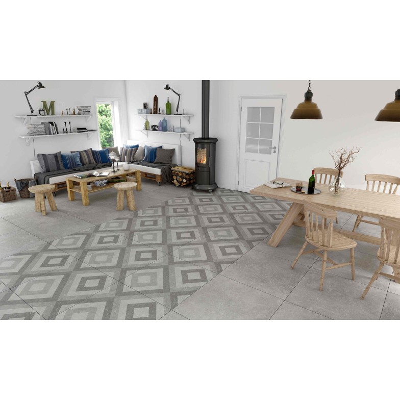 Плитка Stonehenge сірий 600х600х7