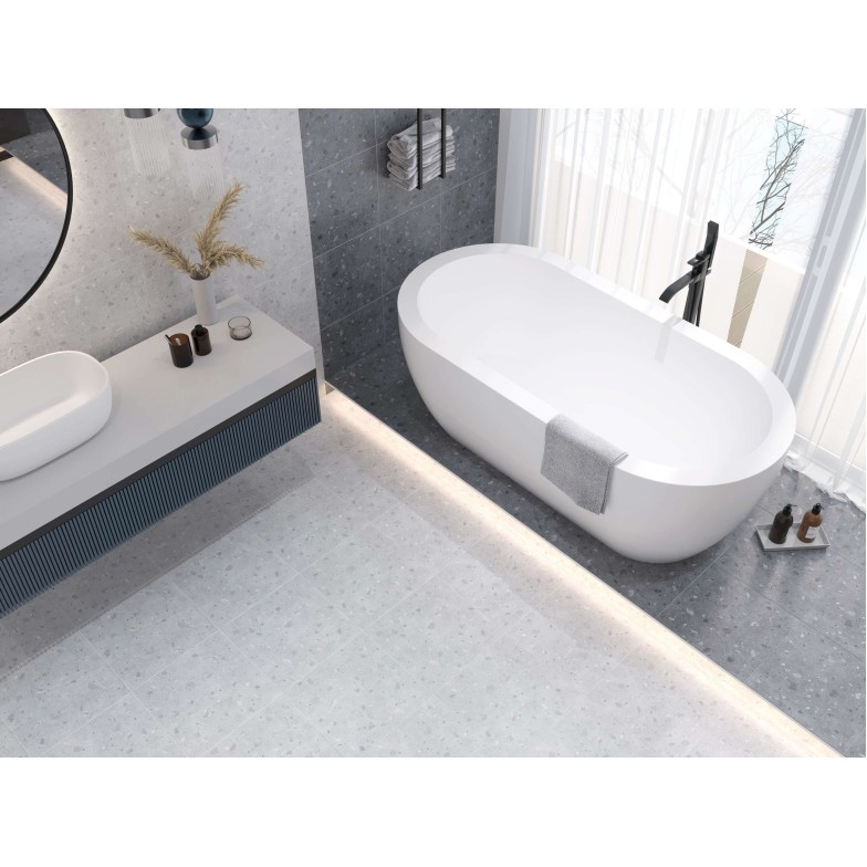 Плитка Comelpane темно-сірий 400х400