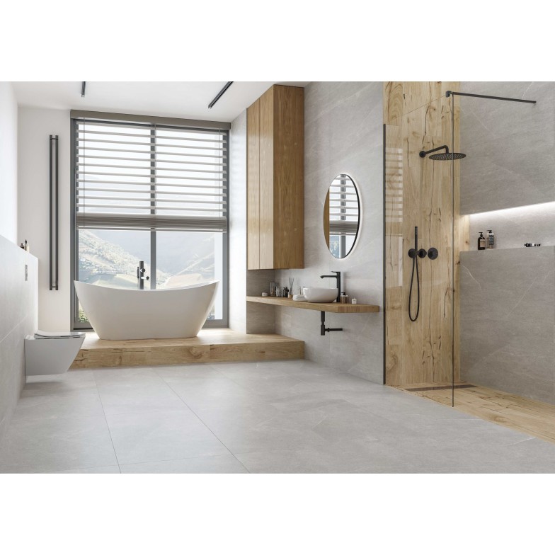 Плитка Essential сірий 1200x600x8