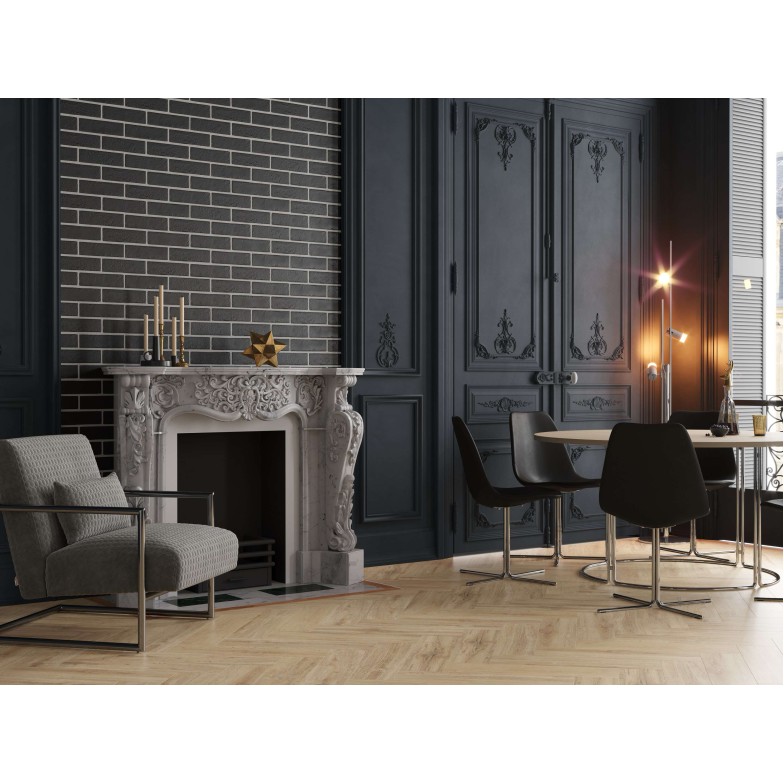 Плитка The Strand чорний 250х60х6