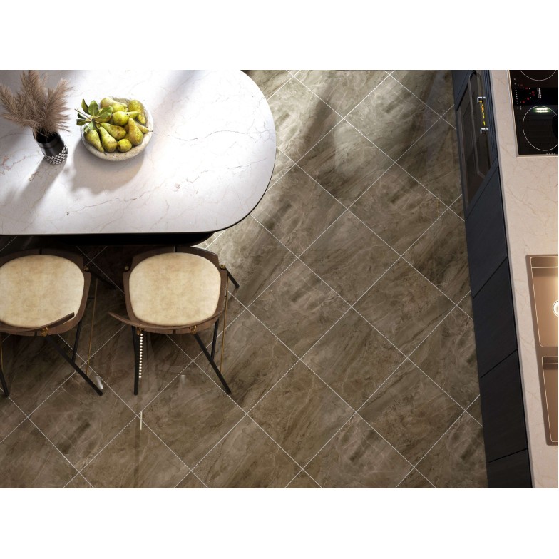 Плитка Felicita коричневий 400х400