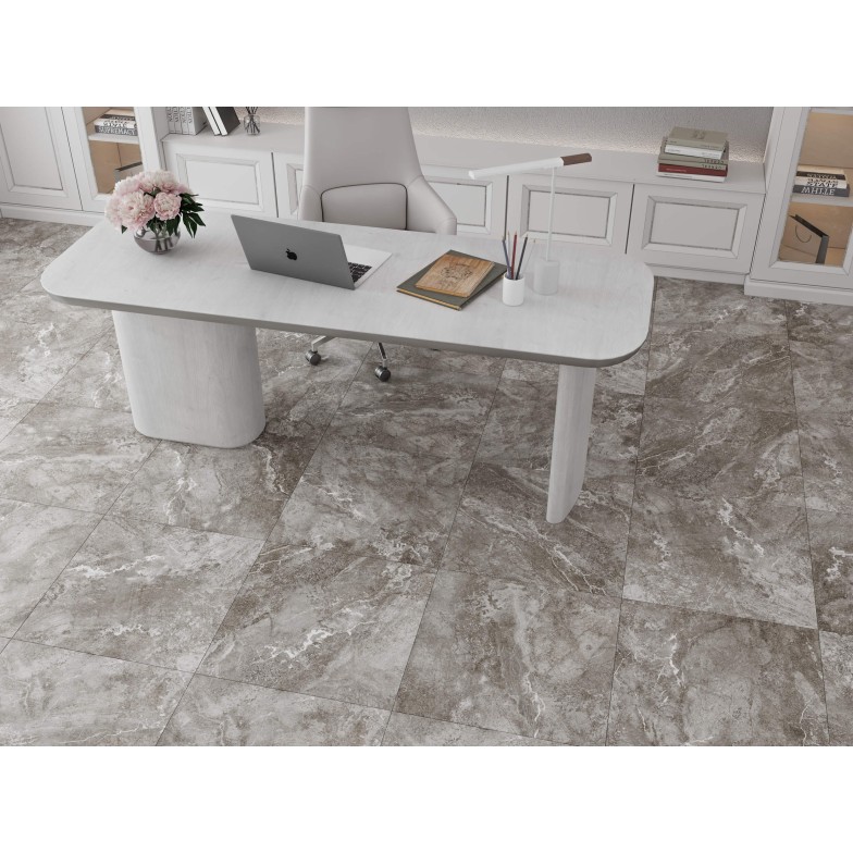 Плитка Ritz сірий 600x600x8