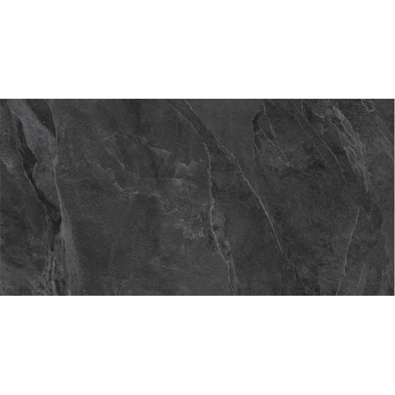 Плитка Dark Rock чорний 1200x600x8