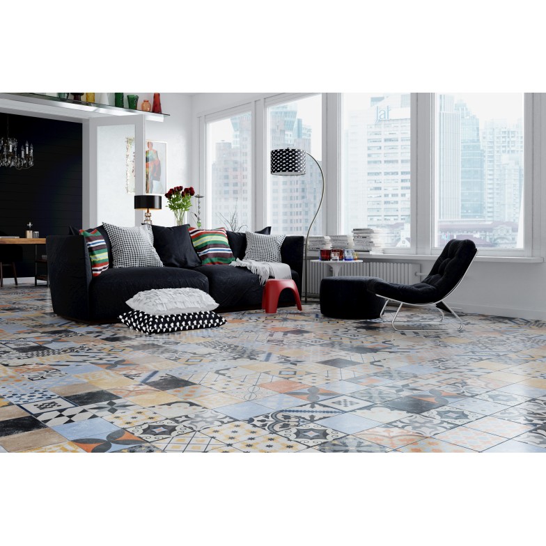 Плитка ETHNO №8 мікс 186x186