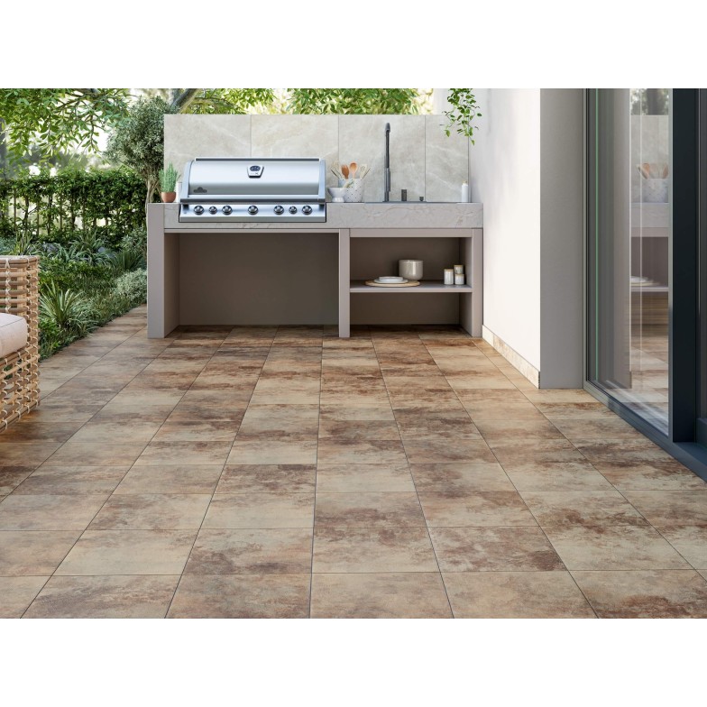 Плитка Split теракотовий 300x300x7