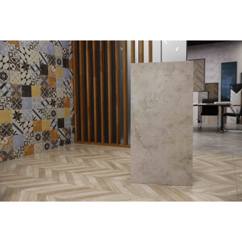 Плитка Cloudy Stone бежевий 1200х600х8