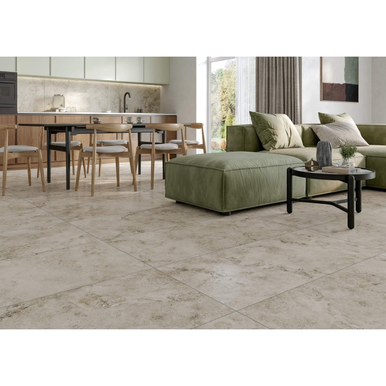 Плитка Cloudy Stone бежевий 1200х600х8