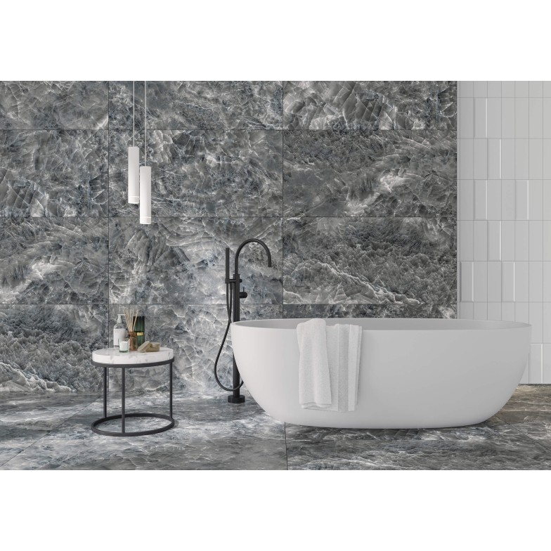 Плитка Dolomiti сірий 1200х600х8