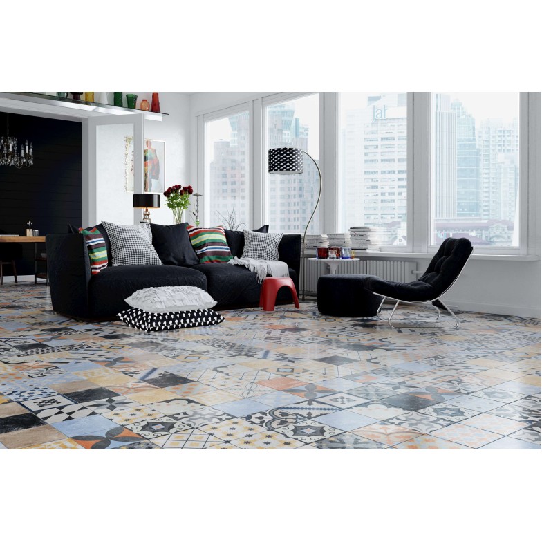 Плитка ETHNO №21 мікс 186x186