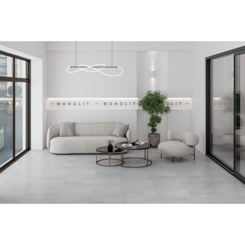 Плитка Monolit сірий 600х600х7
