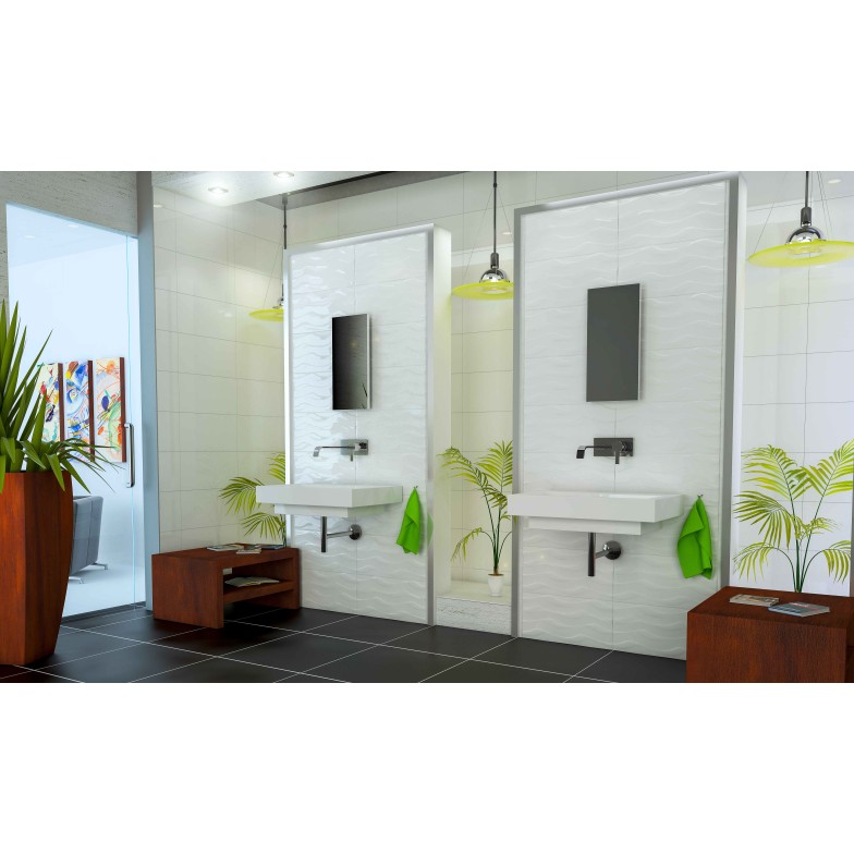 Плитка White  білий 295x595