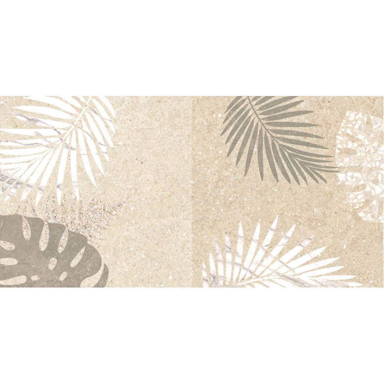 Плитка ALMA Sandy leaf fall  бежевий 300x600