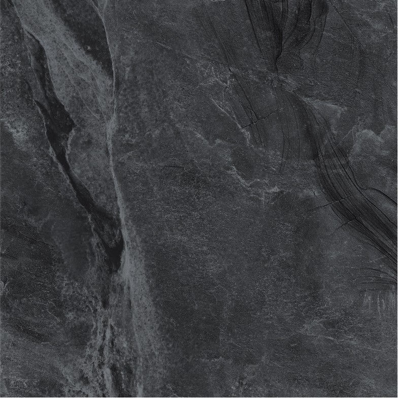 Плитка Dark Rock чорний 600х600х8