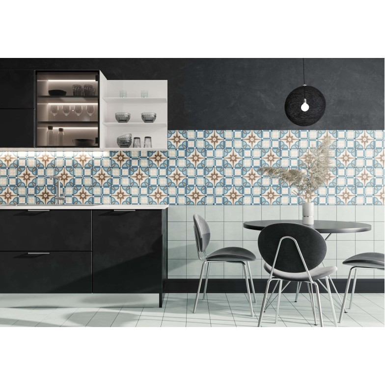 Плитка Primavera блакитний 186x186