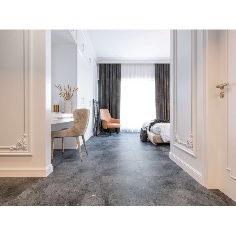 Плитка Shot темно-сірий 600x600х8