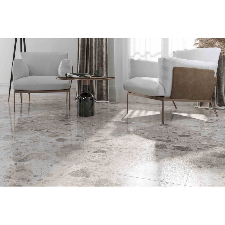 Плитка Ambra lappato бежевий 600x600