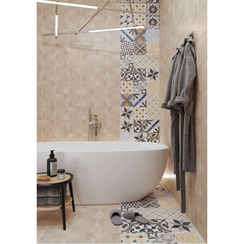 Плитка ETHNO №25 мікс 186x186