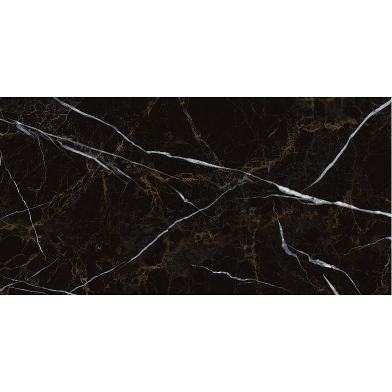 Плитка Nero E Bianco чорний 300x600