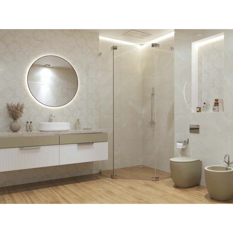 Плитка Elegante Fiore бежевий 300х600