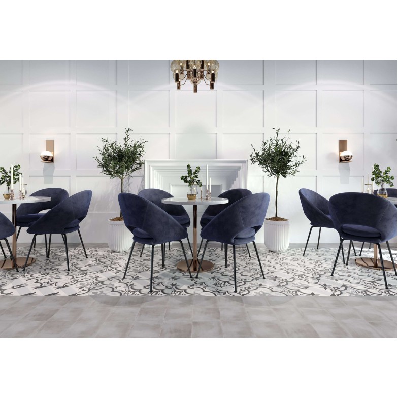 Плитка marrakesh сірий 186х186