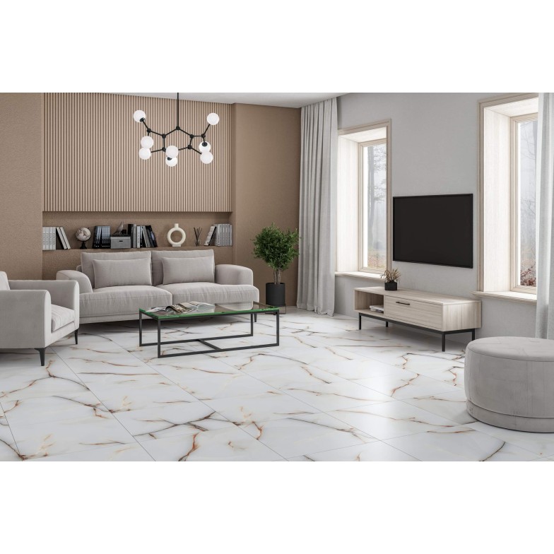 Плитка Onyx Oro білий 600x600x8