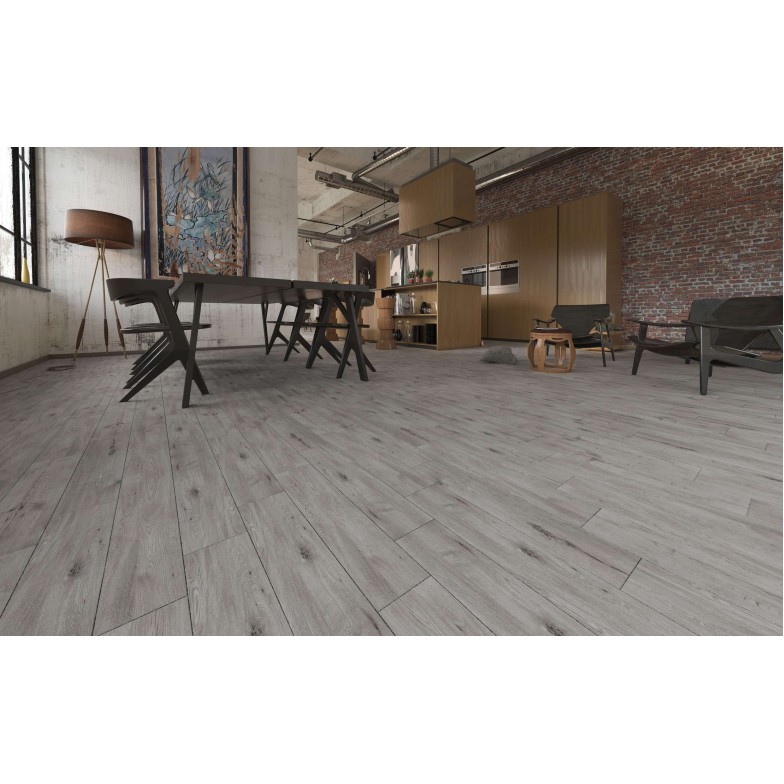 Плитка Alpina Wood сірий 150х600