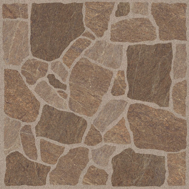 Плитка Cortile коричневий 400x400x7