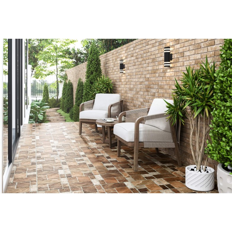 Плитка Stone Brick теракотовий 300х300x7