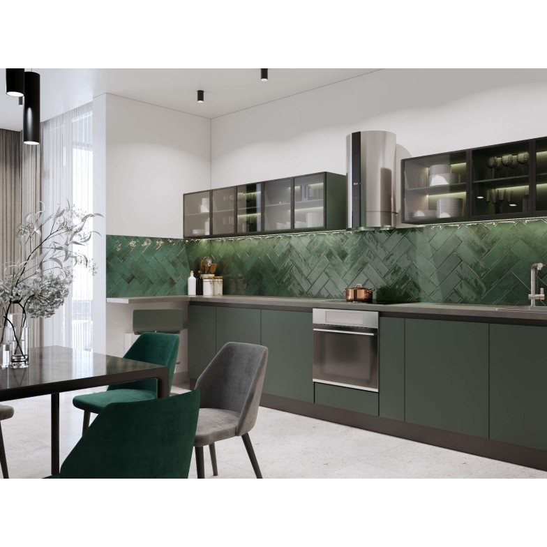 Плитка Vintage зелений 100x300